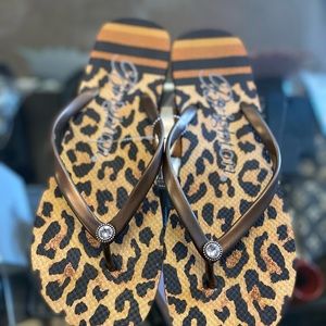 Brighton bling flip flops